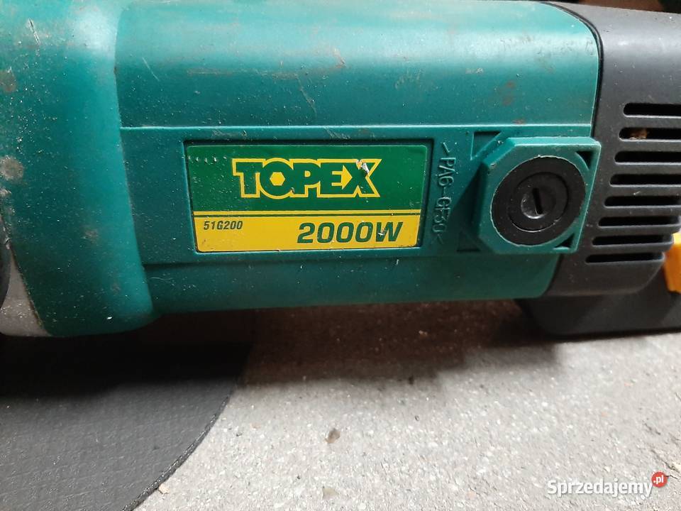 Szlifierka kątowa TOPEX 51G200 wielkopolskie Rokietnica