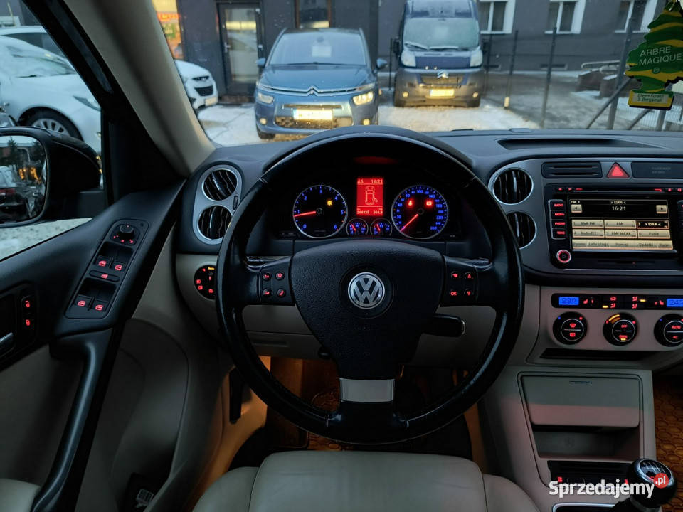 Volkswagen Tiguan Jasne wnętrze Skóry Panorama ABS kujawsko-pomorskie Bydgoszcz