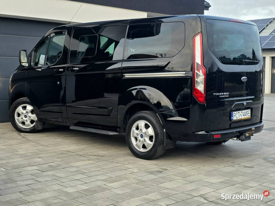 Ford Tourneo Custom TITANIUM bezwypadkowy nowy kurtyny powietrzne Czarnków