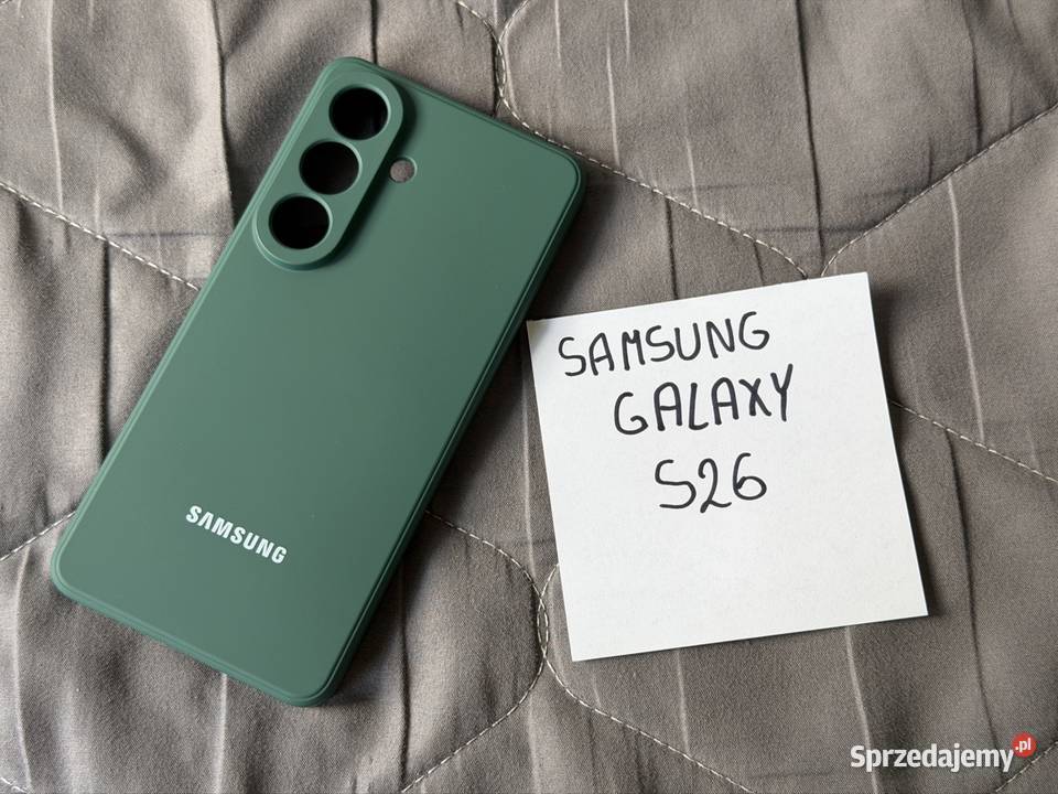 Etui Case Plecki do Samsung Galaxy S26 Zielone wielkopolskie Września