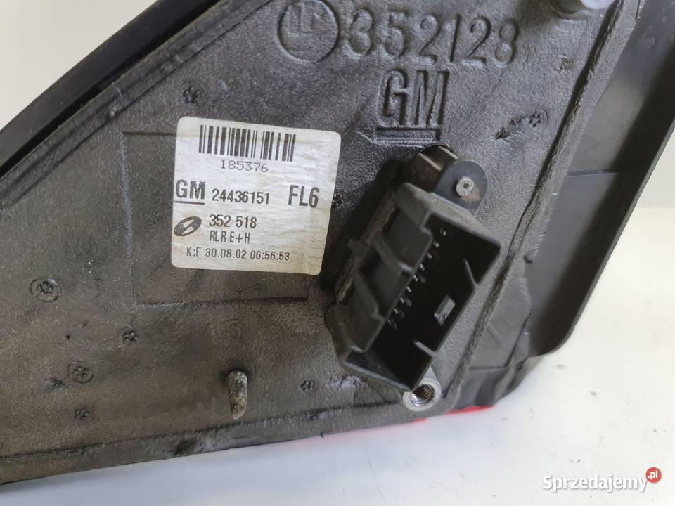 LUSTERKO Opel Vectra C Signum PRAWE PASAŻERA 5