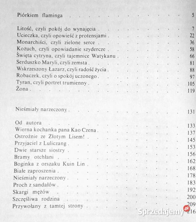 Piórkiem flaminga Nieśmiały narzeczony W Pozostałe Chełm