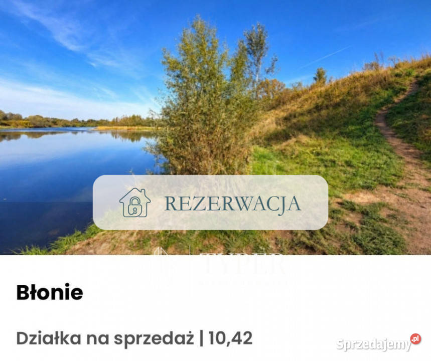 Działka na sprzedaż 1042 Błonie