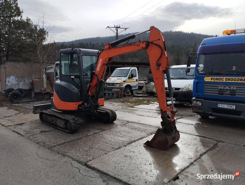 minikoparka hitachi ZX 38 2012 kubota jcb cat Sucha Beskidzka