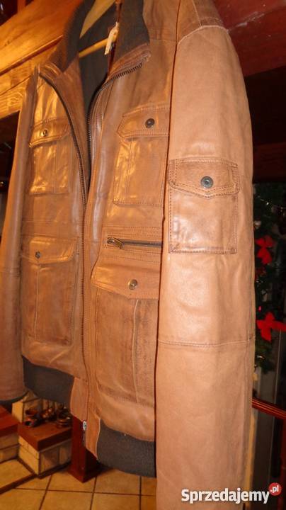 skórzana kurtka firmy REVIEW Warszawa