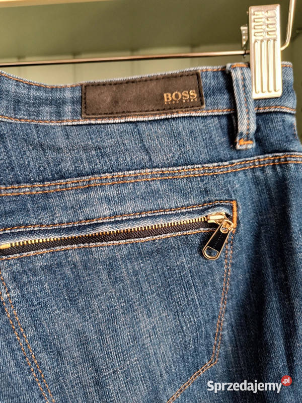 Oryginalne jeansy Hugo Boss r S 34 okazja Dąbrowica sprzedam