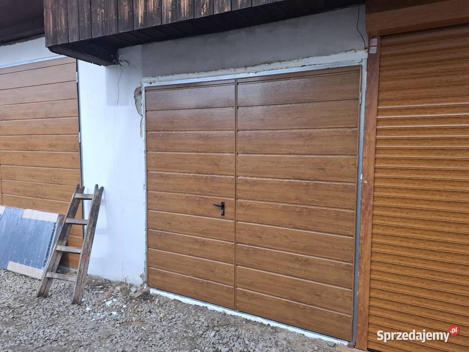 Bramy garażowe przemysłowe drzwi panelowe Nowy Sącz