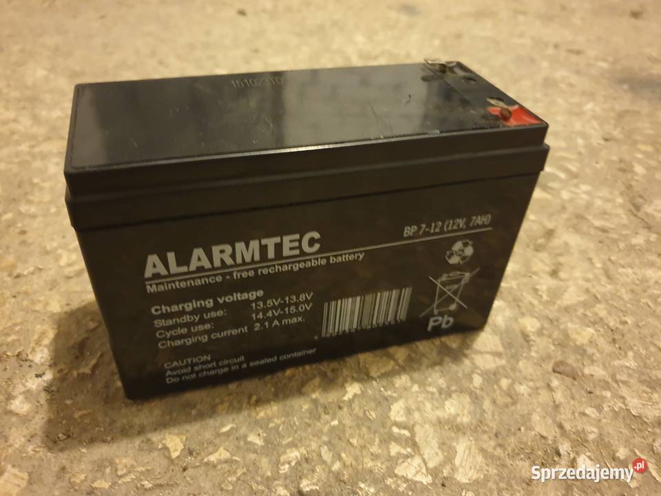 Akumulator 12V 7Ah AGM 100 sprawności moto Radom sprzedam