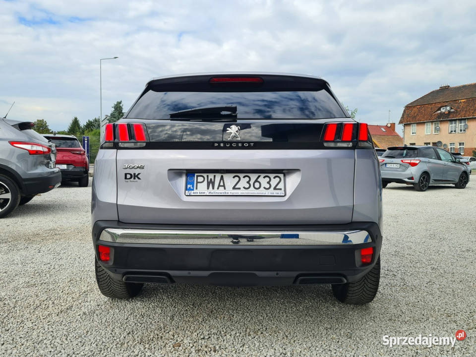 Peugeot 3008 75 Navi 2xPDC Kamera Led Półskóry lakier metallic Wągrowiec sprzedam