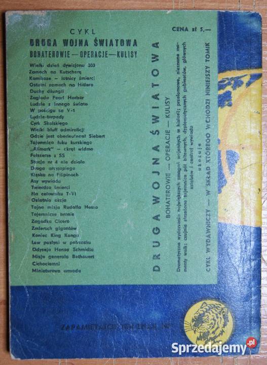 Żółty Tygrys FIX melduje centrali 1959