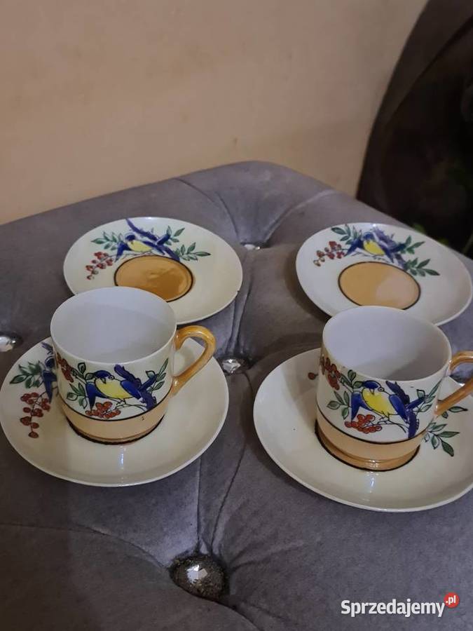 Porcelanowy zestaw filizanek Ostrołęka