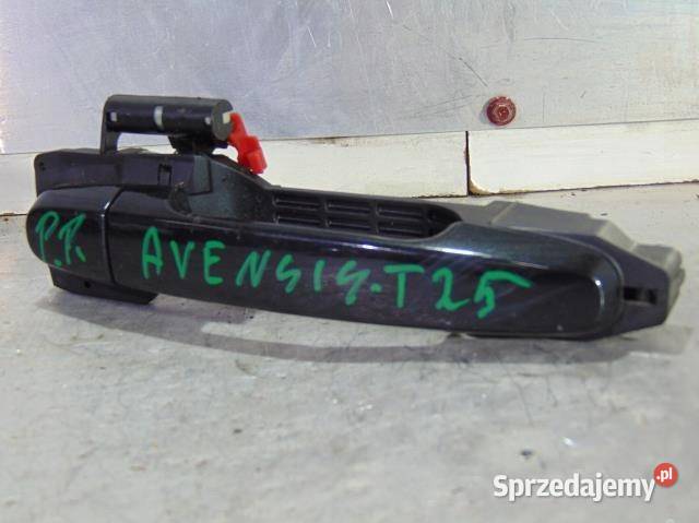 KLAMKA DRZWI PRAWY PRZÓD TOYOTA AVENSIS T25