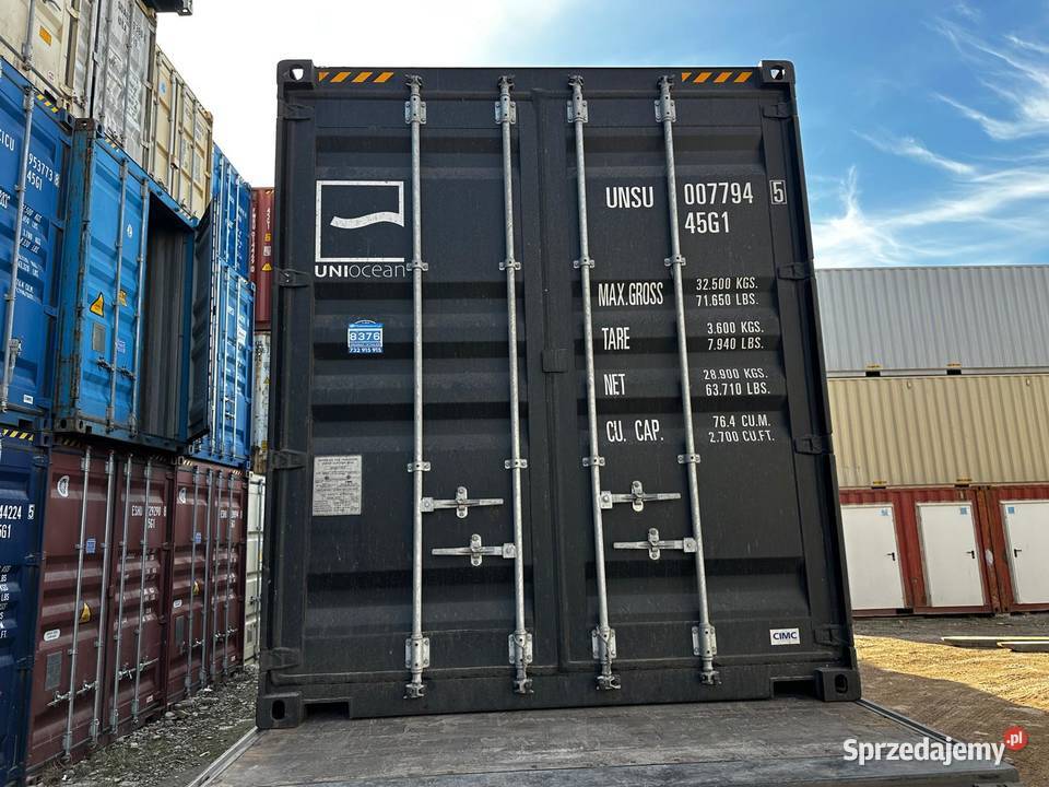 KONTENER MORSKI 40 HC ONE WAY NOWY Magazyn Wrocław