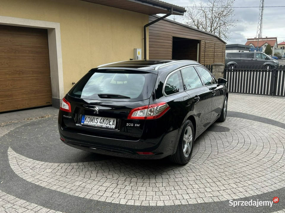 Peugeot 508 SW Panorama Navi 20 HDI 163 elektrycznie ustawiane fotele Płońsk
