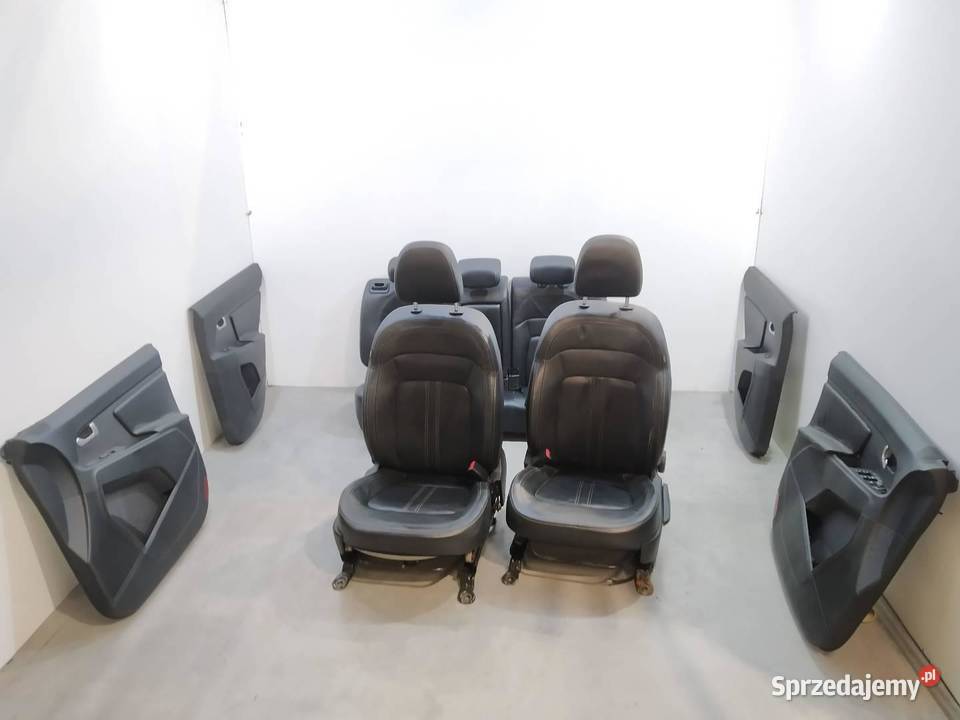 FOTELE PRZÓD GRZANE SKÓRA KANAPA KOMPLET EU Kia