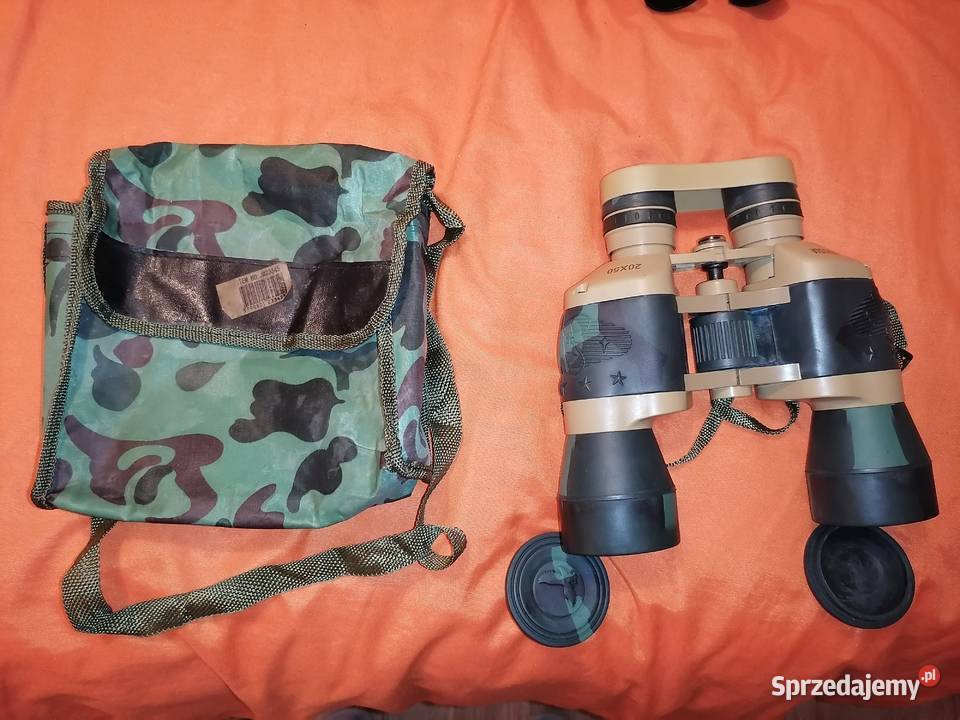 Lornetka w wojskowych kolorach Pozostałe Oleśnica