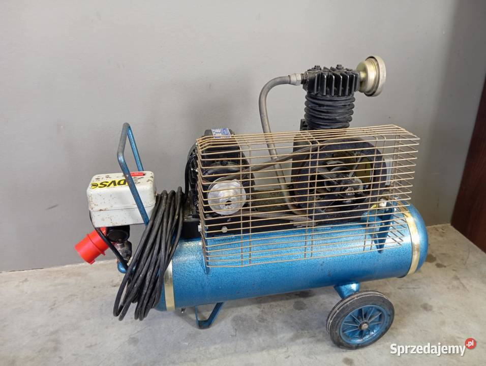 Kompresor sprężarka 1 tłok Olejowa cicha stan Bychawa