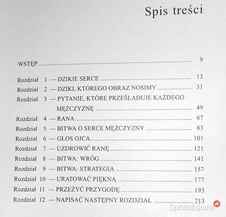 Dzikie serce Tęsknoty męskiej duszy John lubelskie Chełm