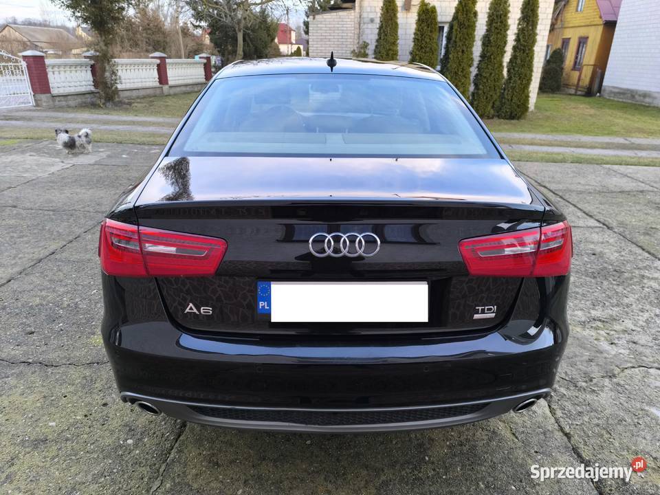 Audi A6 2014 20 TDI190 koni SEDAN Bezwypadkowa Czyżew sprzedam