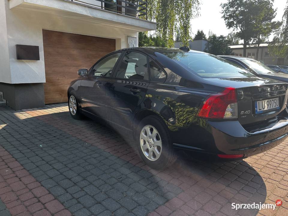 Volvo S40 18 Benzyna 125 2008 110 783 czarny lubelskie Lublin
