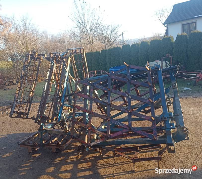 Agregat uprawowy brony ciężkie z podwójnymi