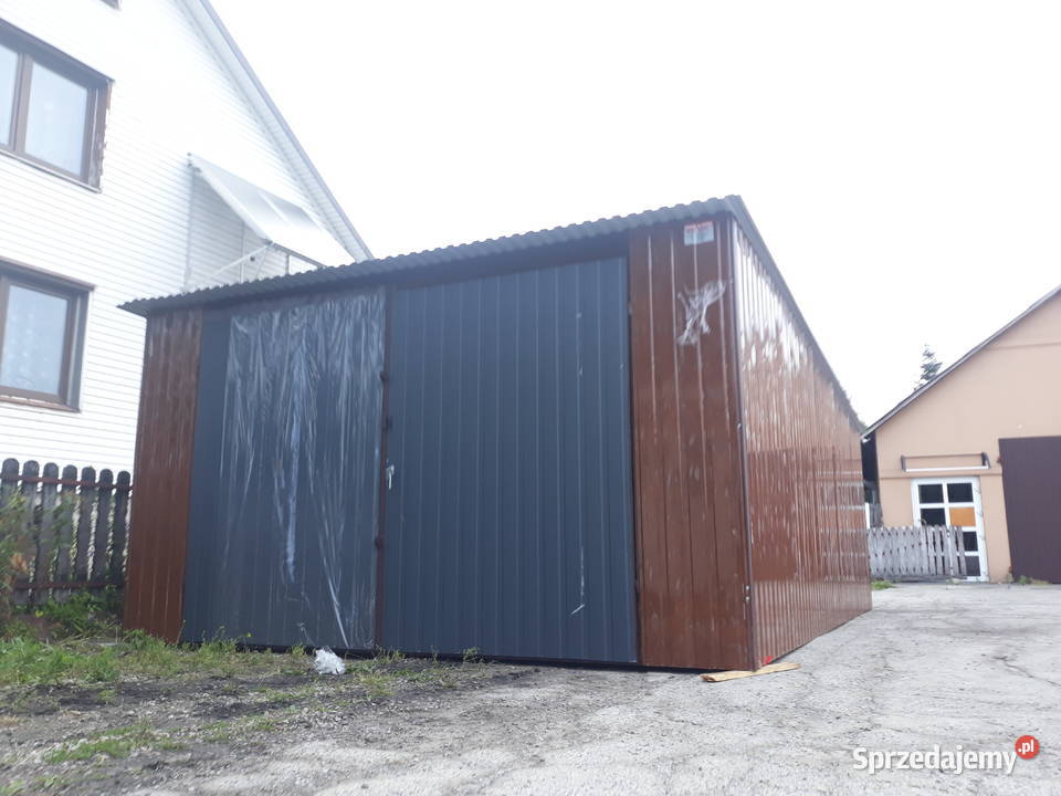 Garaż blaszak II gatunek 5x5 Kazimierza Wielka