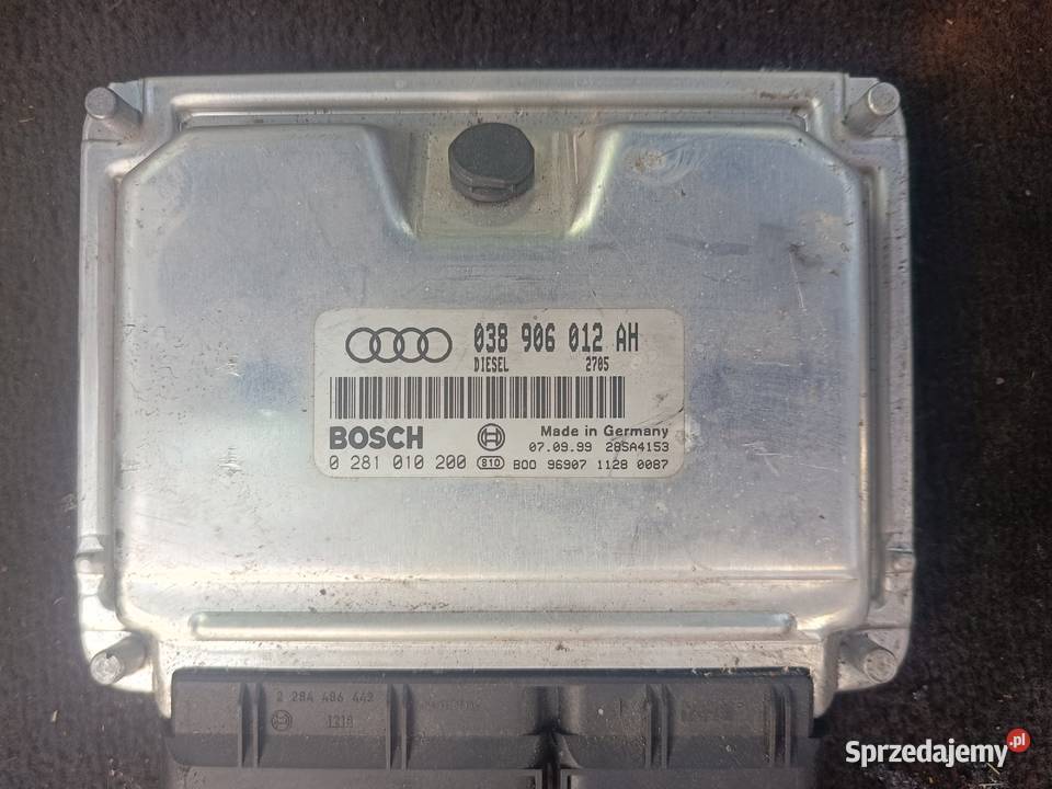 Komputer Silnika 19 ANF 038 906 012 AH Audi A4 Komputery Myszków