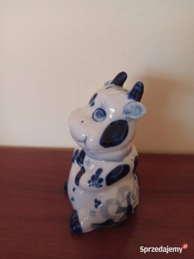 Delft Deco Solniczka pieprzniczka Krowa śląskie Bielsko-Biała