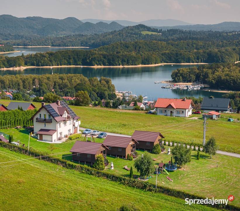 Domki 5 os w Polańczyku Widokowe wzgórze Polańczyk sprzedam