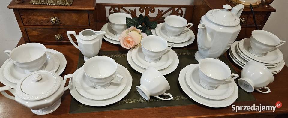 Rosenthal Biała Maria serwis do kawy 9 osób Lublin