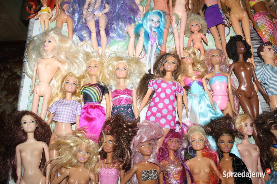 Zestaw 37 lalek Barbie Ken Mattel sprzedam