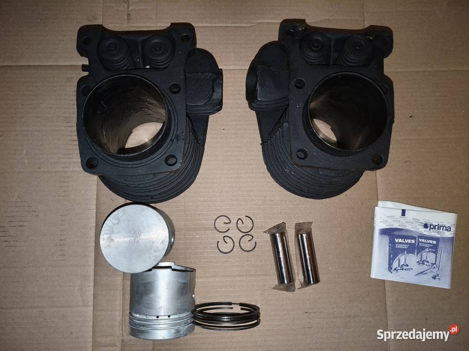 Oryginalne cylindry k750 szlifie z nowymi Części i akcesoria motocyklowe Leszno