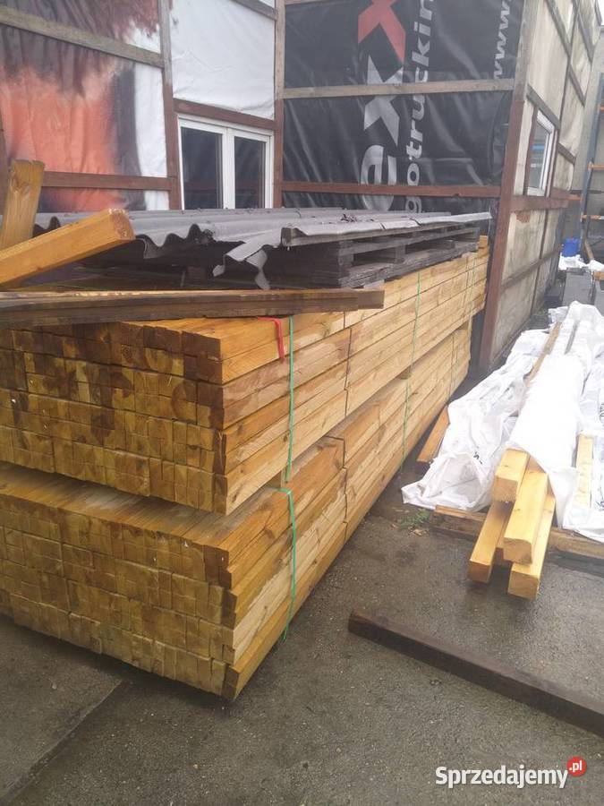 Łata dachowa impregnowana ciśnieniowo 58x38mm Stargard