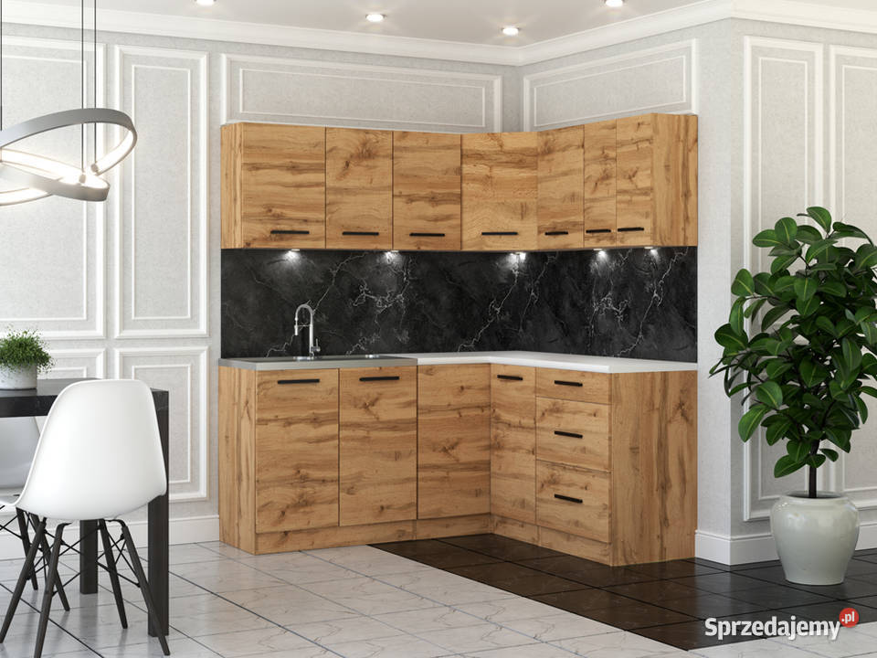 Meble Kuchenne Drewniane Narożne Danka Elbląg