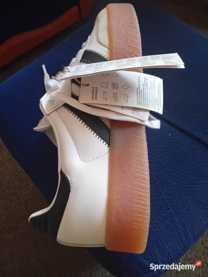 Nowe oryginalne Adidasy Samba JI1349 r 415 białe Malbork