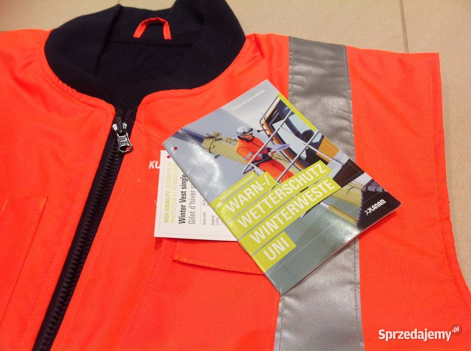 Kamizelka Zimowa Robocza Ostrzegawcza PLANAM r L Nowa Sól