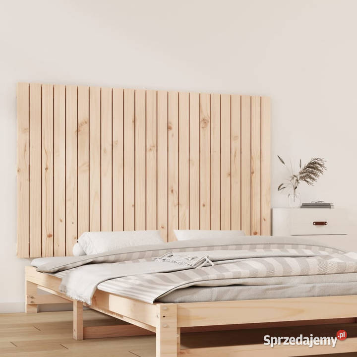 Wezgłowie łóżka 147x3x90 lite drewno sosnowe