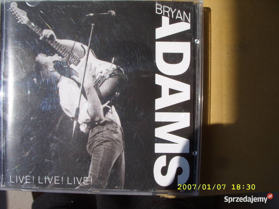 Rock plyta CD BRYAN ADAMSLIVE CD Wołów