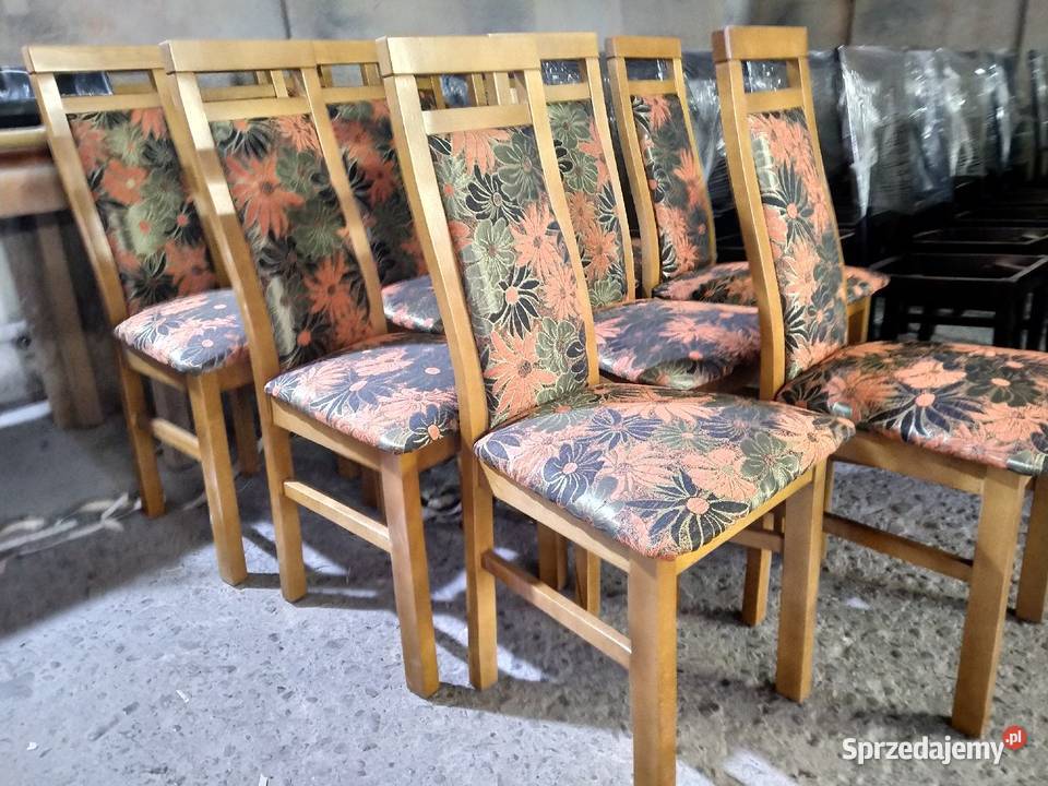 Nowe krzesła bukowe