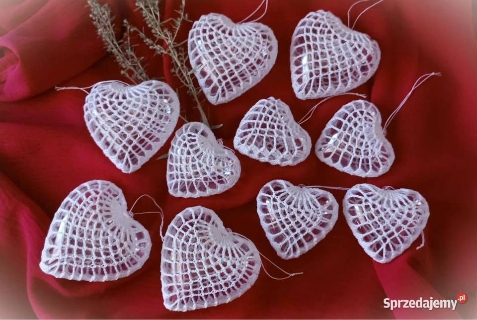 Serca szydełkowe Jaworzno