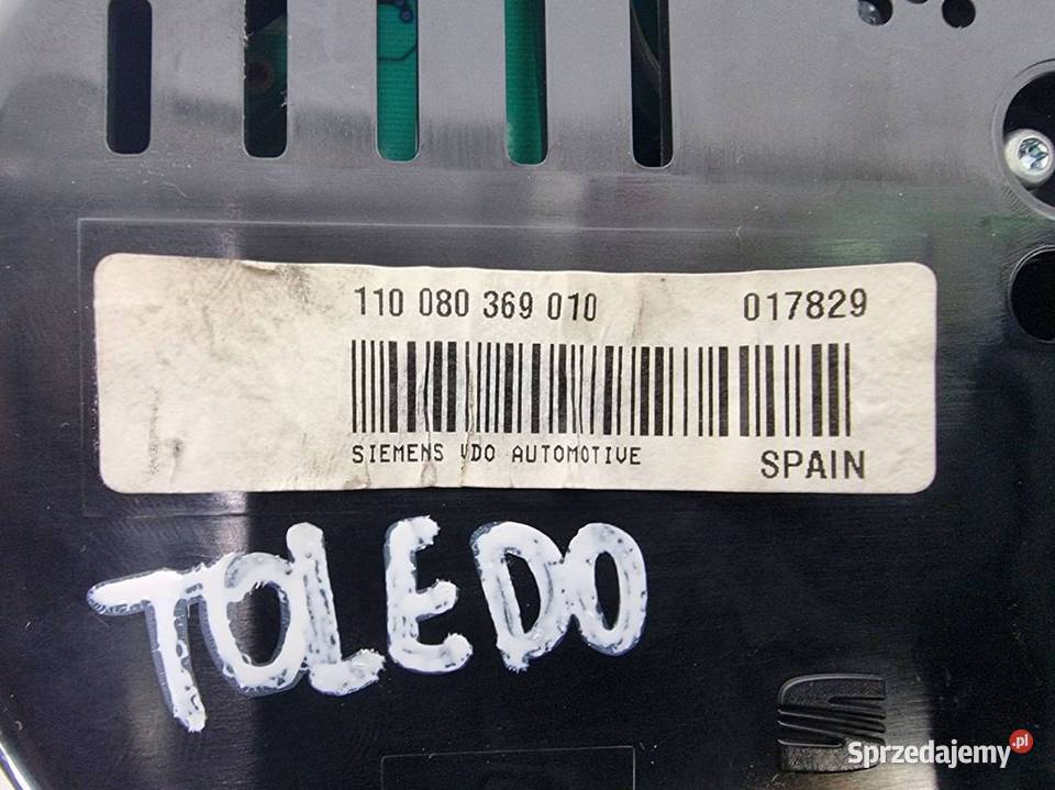 LICZNIK ZEGAR SEAT TOLEDO III 110080369010 sprzedam