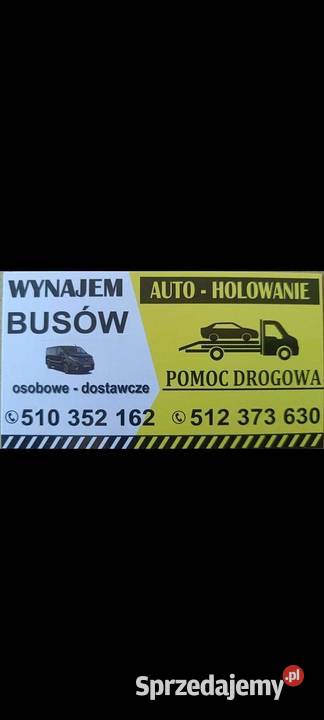 WYNAJM WYPOZYCZENIE BUSY 9 OSOBOWE