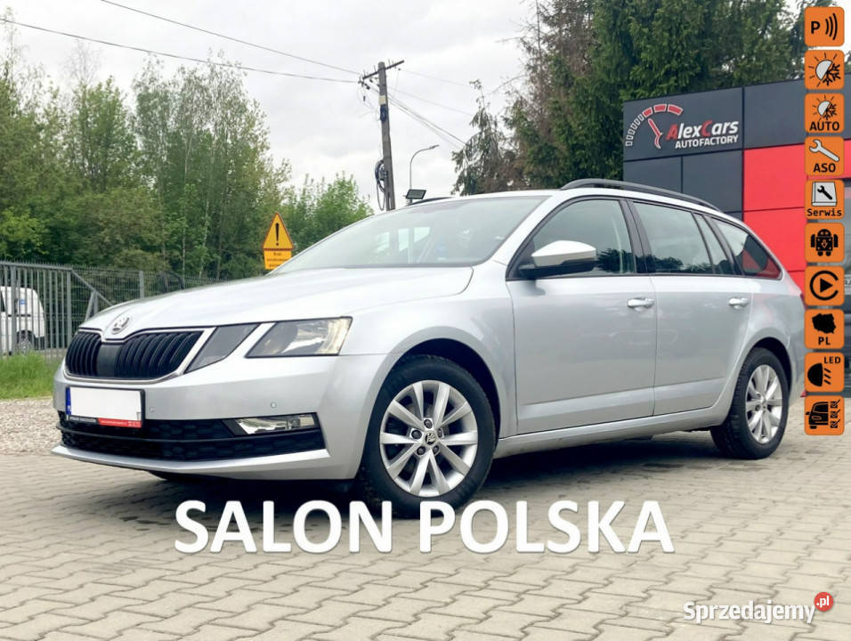 koda Octavia Salon Polska Bezwypadkowy III 2013 komputer pokładowy mazowieckie Konstancin-Jeziorna