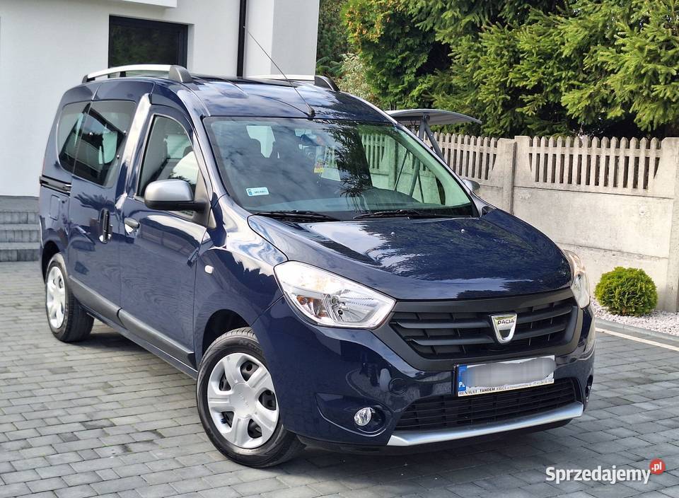 Dacia Dokker 16 Benzyna Przebieg 26000 Salon światła do jazdy dziennej Kielce