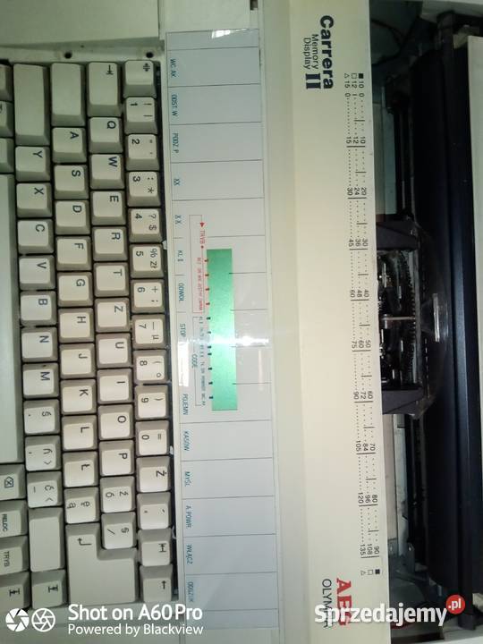 Maszyna do pisania Elektroniczna AEG Olympia Legnica
