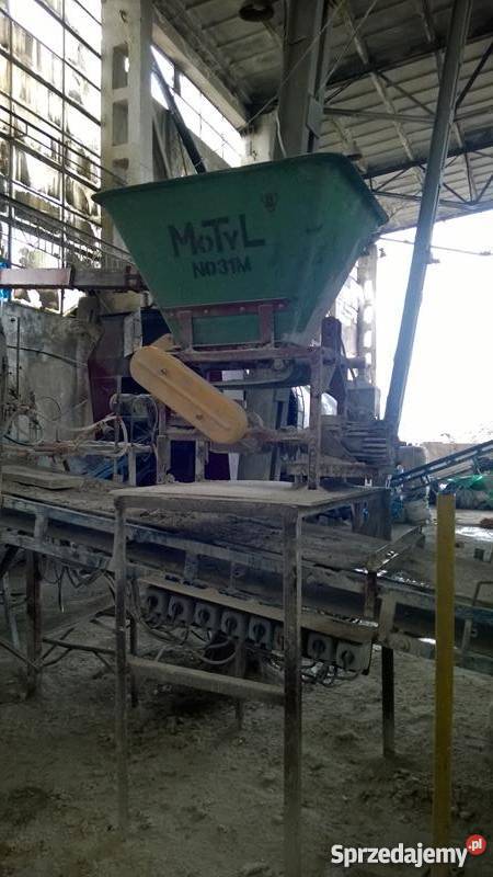 Linia produkcyjna do granulacji kredy Pozostałe Biskupiec