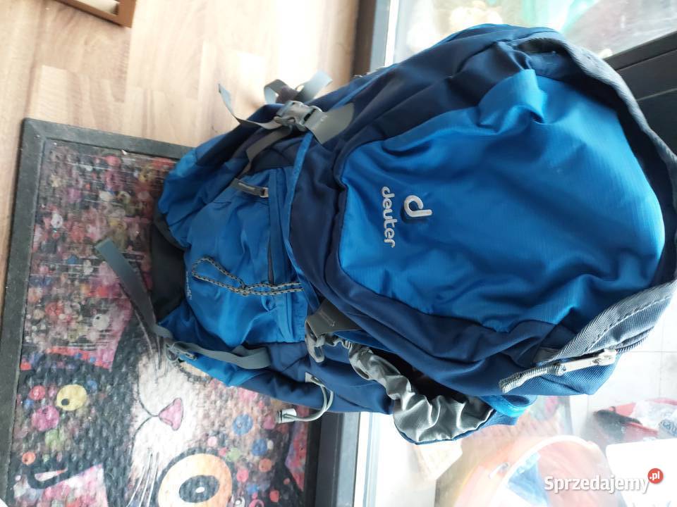 plecak na stelażu deuter 32 L niebieski