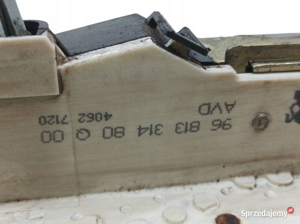 ZAMEK DRZWI PRAWY PRZÓD 9681331480 Citroen C4 I sprzedam