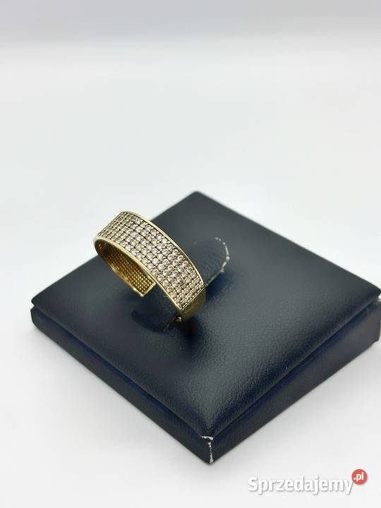 Złoty pierścionek pr 333 178g Rozmiar 16 złoto