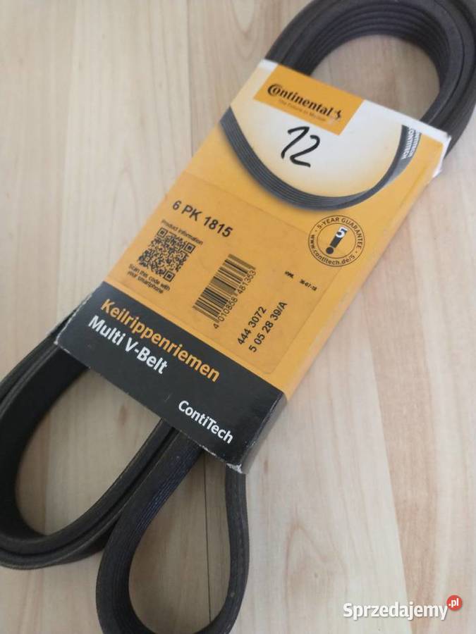 Pasek wielorowkowy skoda roomster Jarosław